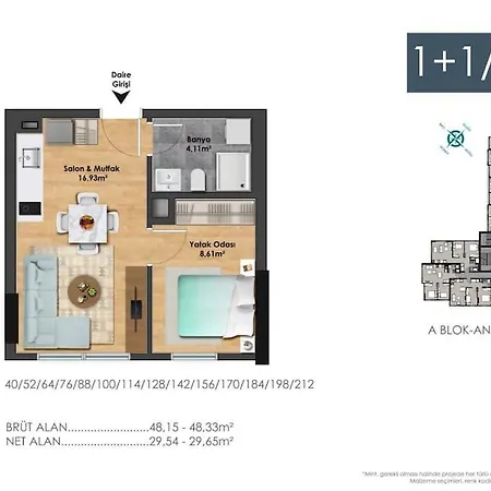 Cute Stylish 1br Flat W Priv Terrace & Gym #17 Apartamento Estambul